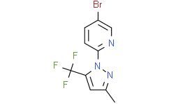 5-溴-2-(3-甲基-5-(三氟甲基)吡唑-1-基)吡啶