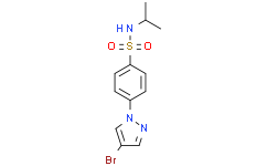 N-Isopropyl 4-(4-bromopyrazol-1-yl)benzenesulfonamide