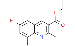6-溴-2,8-二甲基喹啉-3-羧酸乙酯