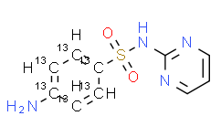 磺胺嘧啶 13C6