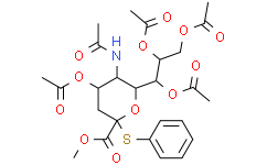 N-乙酰基-2-S-苯基-2-硫代-alpha-神经氨酸甲酯 4,7,8,9-四乙酸酯