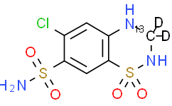 Hydrochlorothiazid-13C,d2