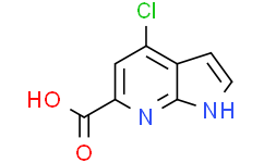 4-氯-1H-吡咯并[2,3-b]吡啶-6-羧酸