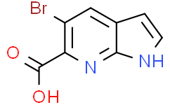 5-溴-1H-吡咯并[2,3-b]吡啶-6-羧酸