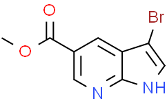 3-溴-1H-吡咯并[2,3-b]吡啶-5-羧酸甲酯