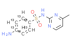 磺胺甲基嘧啶-13C6標(biāo)準(zhǔn)品