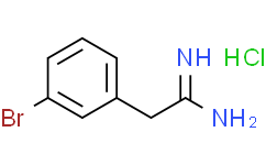 2-(3-Bromophenyl)ethanimidamide hydrochloride