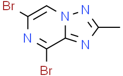 6,8-二溴-2-甲基-[1,2,4]三唑并[1,5-a]吡嗪