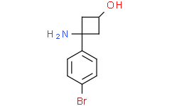 3-氨基-3-(4-溴苯基)环丁醇