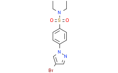 4-(4-溴-1H-吡唑-1-基)-N,N-二乙基苯磺酰胺