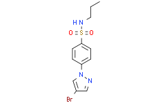 N-丙基4-(4-溴吡唑-1-基)苯磺酰胺