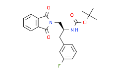 (S)-(1-(1,3-二氧代异吲哚啉-2-基)-3-(3-氟苯基)丙烷-2-基)氨基甲酸叔丁酯