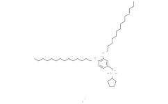 N-环戊基-N，N-二甲基-3,4-双（十四烷基氧基）-苯甲铵碘化物