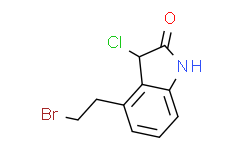 4-(2-溴乙基)-3-氯吲哚啉-2-酮