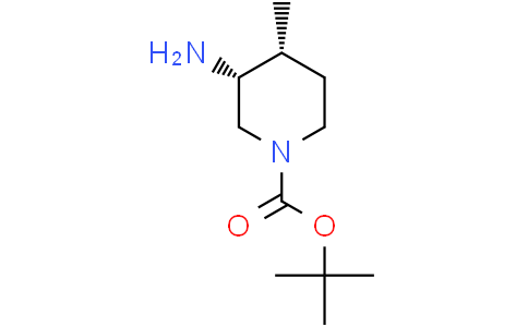 (3R,4R)-3-氨基-4-甲基哌啶-1-羧酸叔丁酯