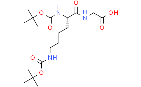 (S)-2-(2,6-双((叔丁氧基羰基)氨基)己酰胺)乙酸