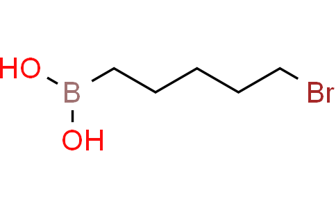 5-溴戊基硼酸（含有数量不等的酸酐）