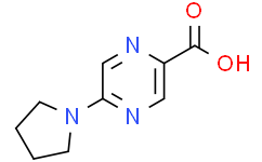 5-(吡咯烷-1-基)吡嗪-2-羧酸