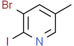 3-溴-2-碘-5-甲基吡啶