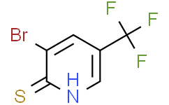 3-溴-5-(三氟甲基)吡啶-2-硫醇
