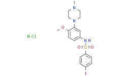 4-碘-N-(4-甲氧基-3-(4-甲基哌嗪-1-基)苯基)苯磺酰胺盐酸盐