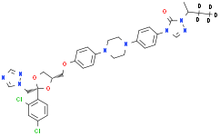 Itraconazole-d5 (major)