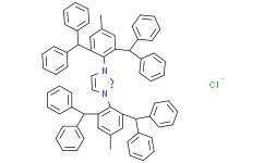 1,3-双(2,6-二苯甲基-4-甲基苯基)-1H-咪唑-3-鎓氯化物