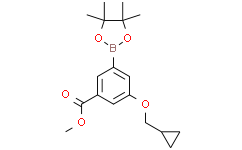 3-甲氧羰基-5-(环丙基甲氧基)苯基硼酸频哪醇酯