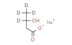 （+ - ）3-羥基丁酸鈉 -[d4]（溶液）