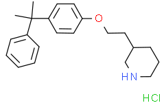3-{2-[4-(1-Methyl-1-phenylethyl)phenoxy]-ethyl}piperidine Hydrochloride