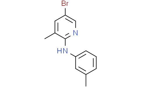 5-Bromo-3-methyl-N-(3-methylphenyl)-2-pyridinamine