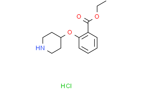 Ethyl 2-(piperidin-4-yloxy)benzoate hydrochloride