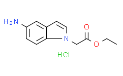 Ethyl 2-(5-Amino-1H-indol-1-yl)acetate Hydrochloride