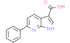 6-苯基-3-（7-氮杂吲哚）羧酸