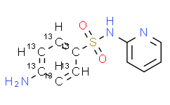 磺胺吡啶-13C6標(biāo)準(zhǔn)品