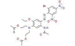 分散深蓝S-3BG/分散兰79/4-(2-溴-4,6-二硝基苯基偶氮)-5-乙酰氨基-2-乙氧基-N,N-双(2-乙酰氧乙基)苯胺/藏青 S-2GL/分散深蓝HGL/分散蓝HG/Disperse 79