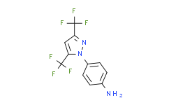 4-(3,5-双(三氟甲基)-1H-吡唑-1-基)-苯胺