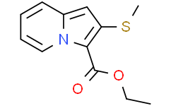 2-(甲硫基)吲哚嗪-3-羧酸乙酯