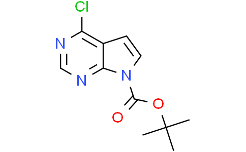 tert-Butyl 4-chloro-7H-pyrrolo-[2,3-d]pyrimidine-7-carboxylate