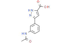 5-(3-乙酰氨基苯基)-1H-吡唑-3-羧酸