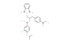 (S)-3-氯-N-(1-(4-(2-氯乙酰基)苯基)-3-(1,3-二氧代异吲哚啉-2-基)丙-2-基)-4-异丙氧基苯甲酰胺
