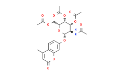 4-甲基香豆素基-2-乙酰氨基-3，4，6-三-氧-乙酰基-2-脱氧-β-D-吡喃半乳糖苷