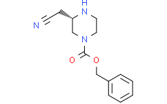 (S)-3-(氰甲基)哌嗪-1-羧酸苄酯