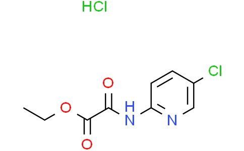 2-[(5-氯吡啶-2-基)氨基]-2-氧代乙酸乙酯单盐酸盐