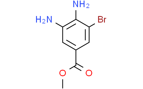 3,4-二氨基-5-溴苯甲酸甲酯