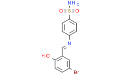 4-[(5-Bromo-2-hydroxybenzylidene)amino]benzenesulfonamide