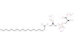 1-硬脂酰基-2-羟基-sn-甘油-3-磷酸-L-丝氨酸(钠盐)