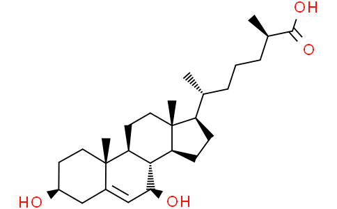 (25R)-膽甾-5-烯-26-油酸,3β,7β-羥基