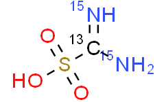 氨基亚氨基甲磺酸-15N2,13C