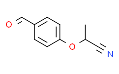 2-(4-formylphenoxy)propanenitrile